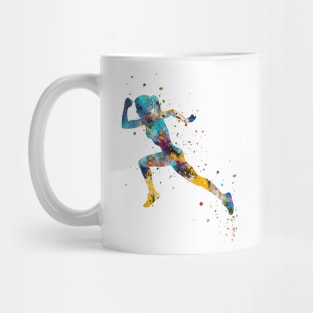 Running woman Mug